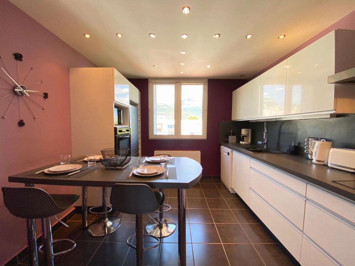 Appartement Cosy - Vue Sur Les Montagnes Chambéry Dış mekan fotoğraf